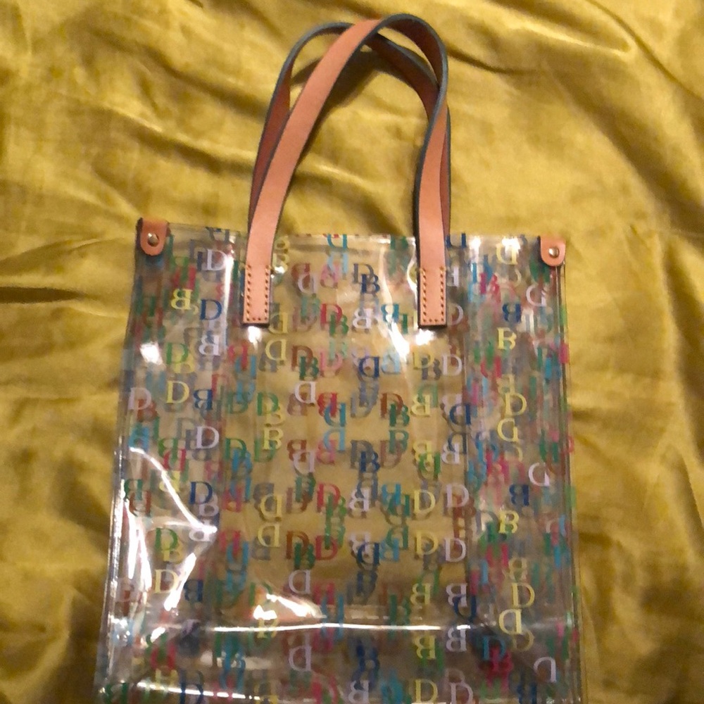 Authentic Dooney and Bourke Plastic Small Tote